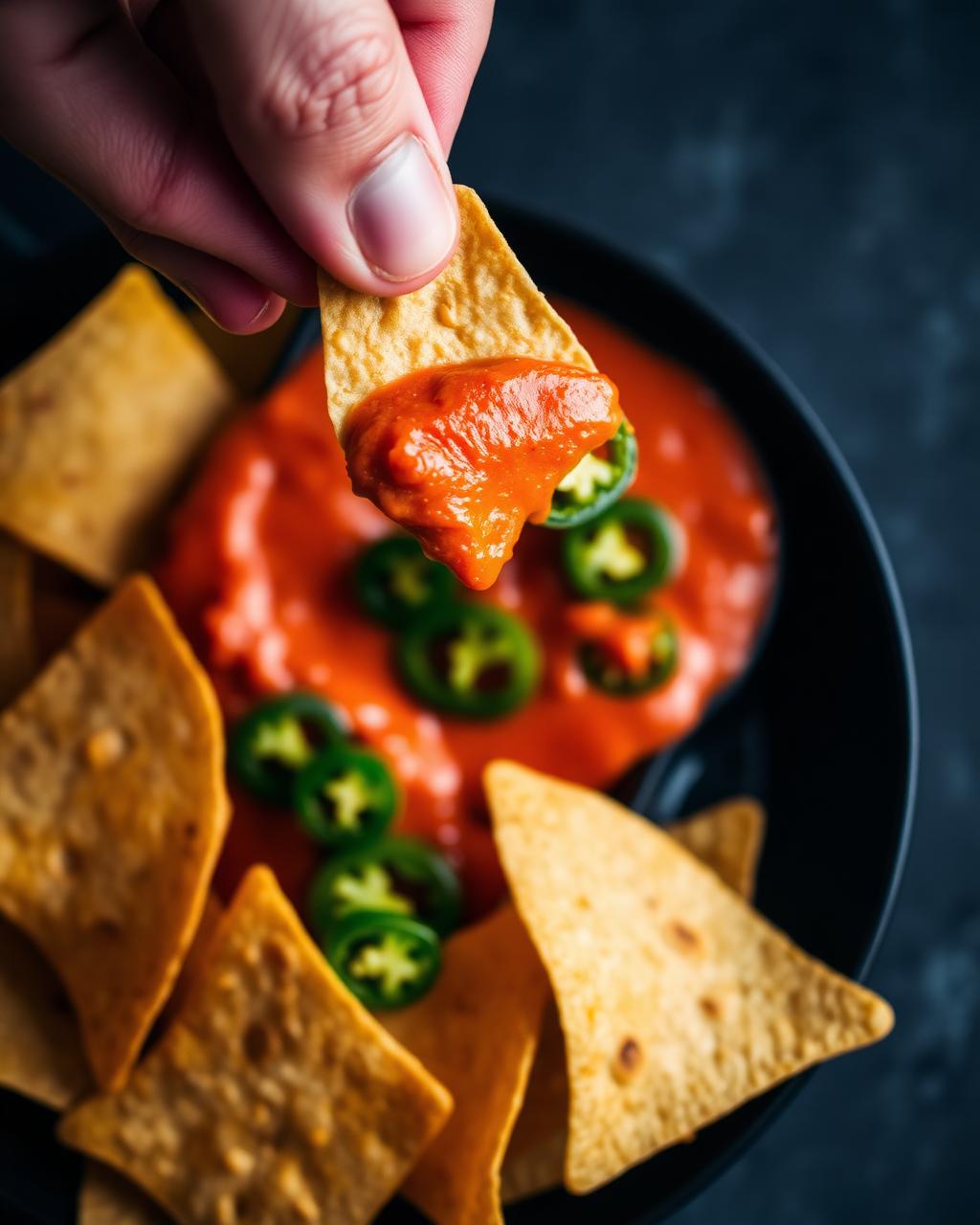 Fresh Chips & Queso Picante