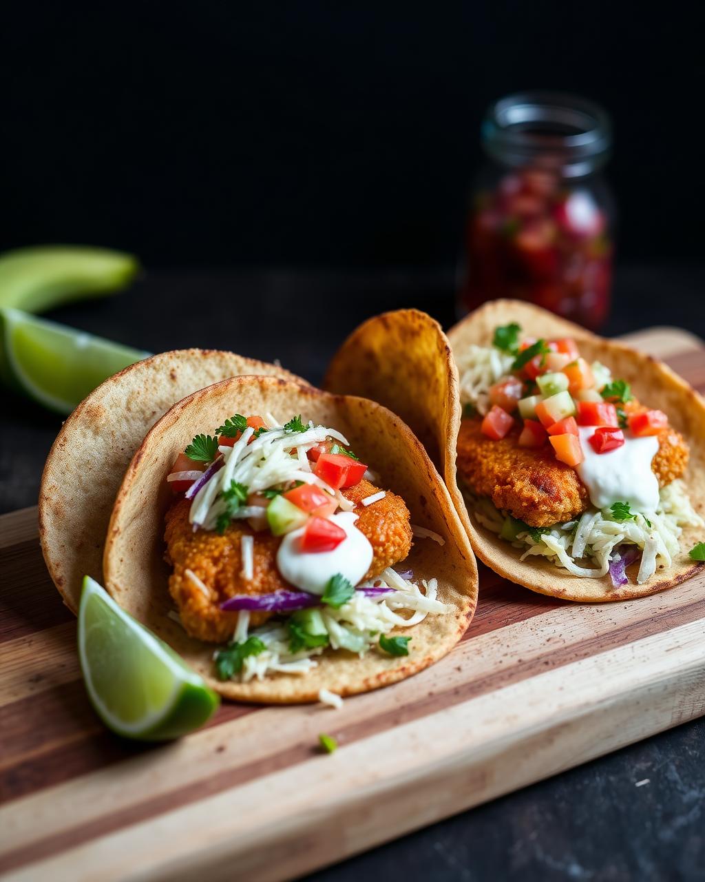 Baja Crispy Fish Tacos
