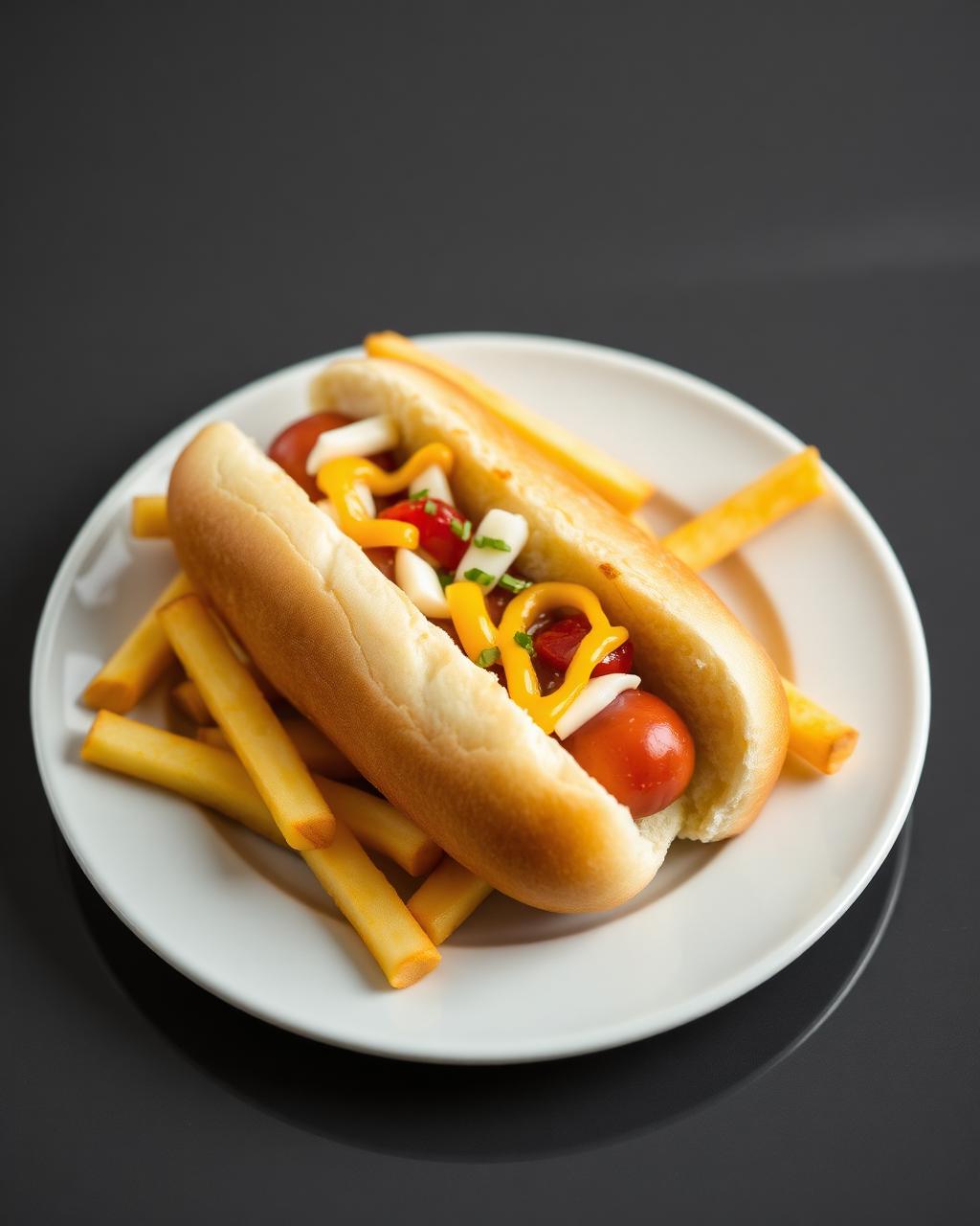 Hotdog Simples & Fritas