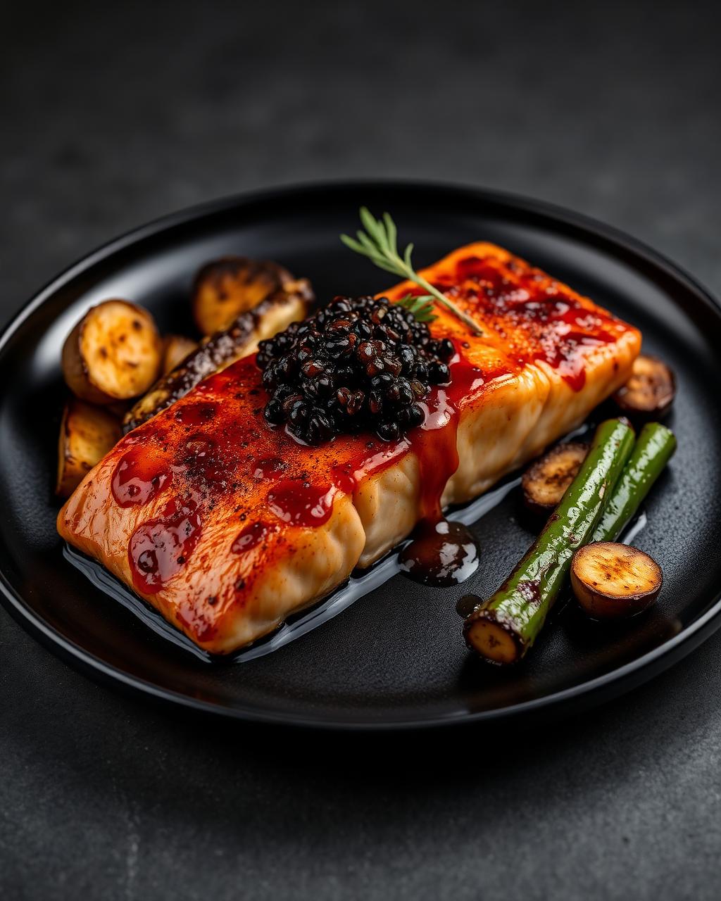 Salmão Ancho-Honey