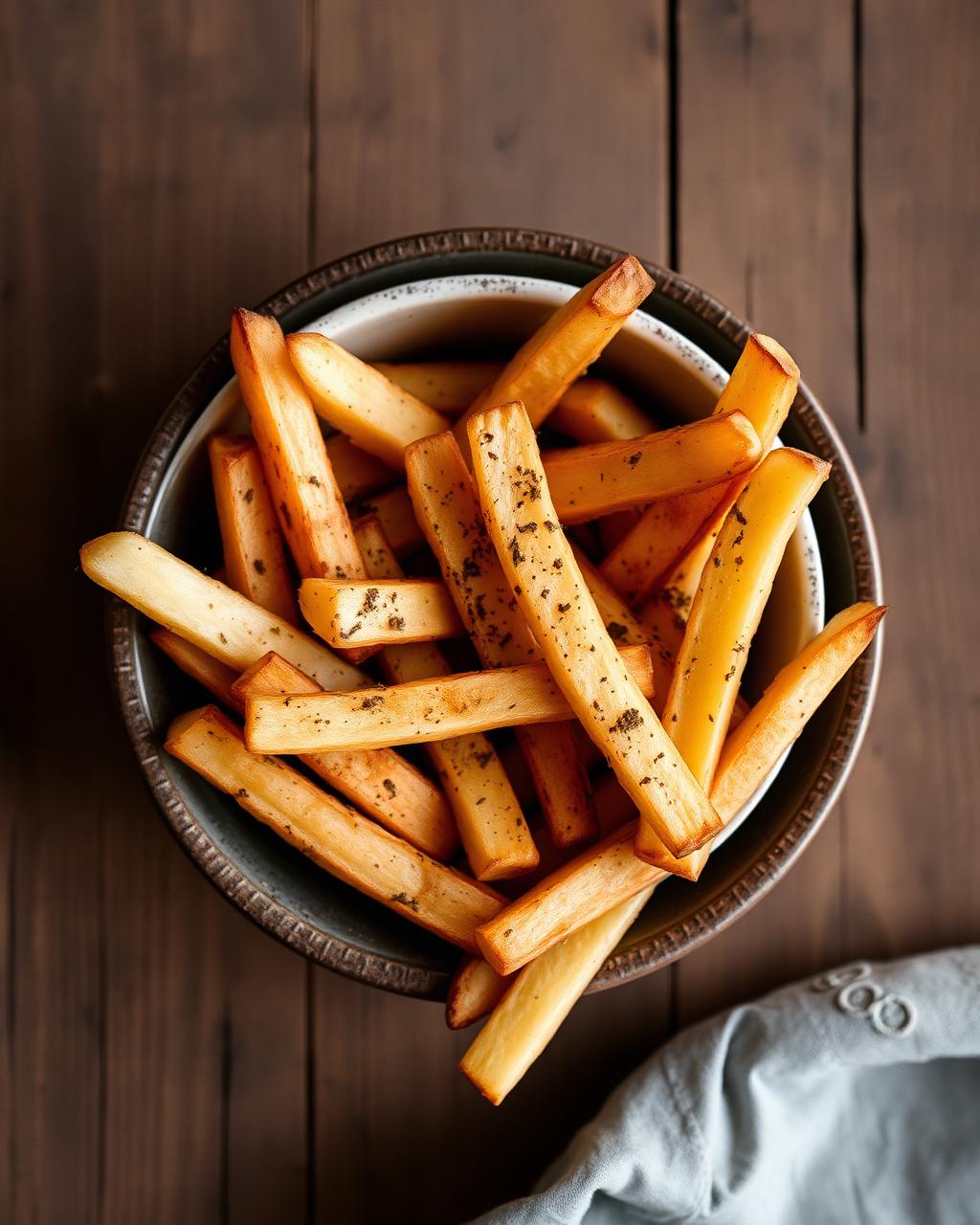 Batatas Temperadas ou Salgadas