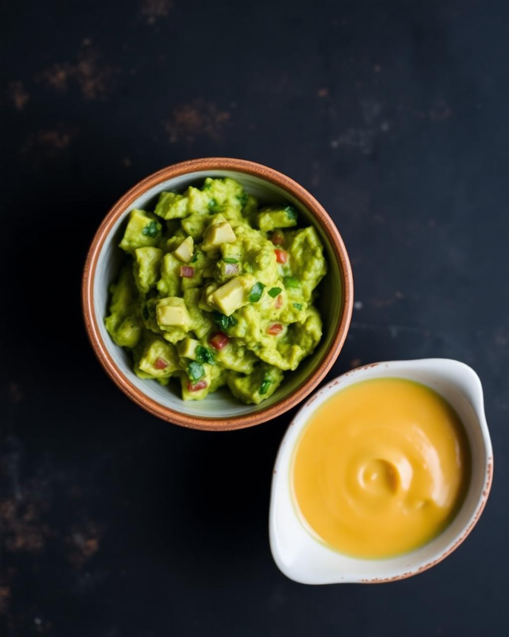 Guacamole ou Queso (pequeno)