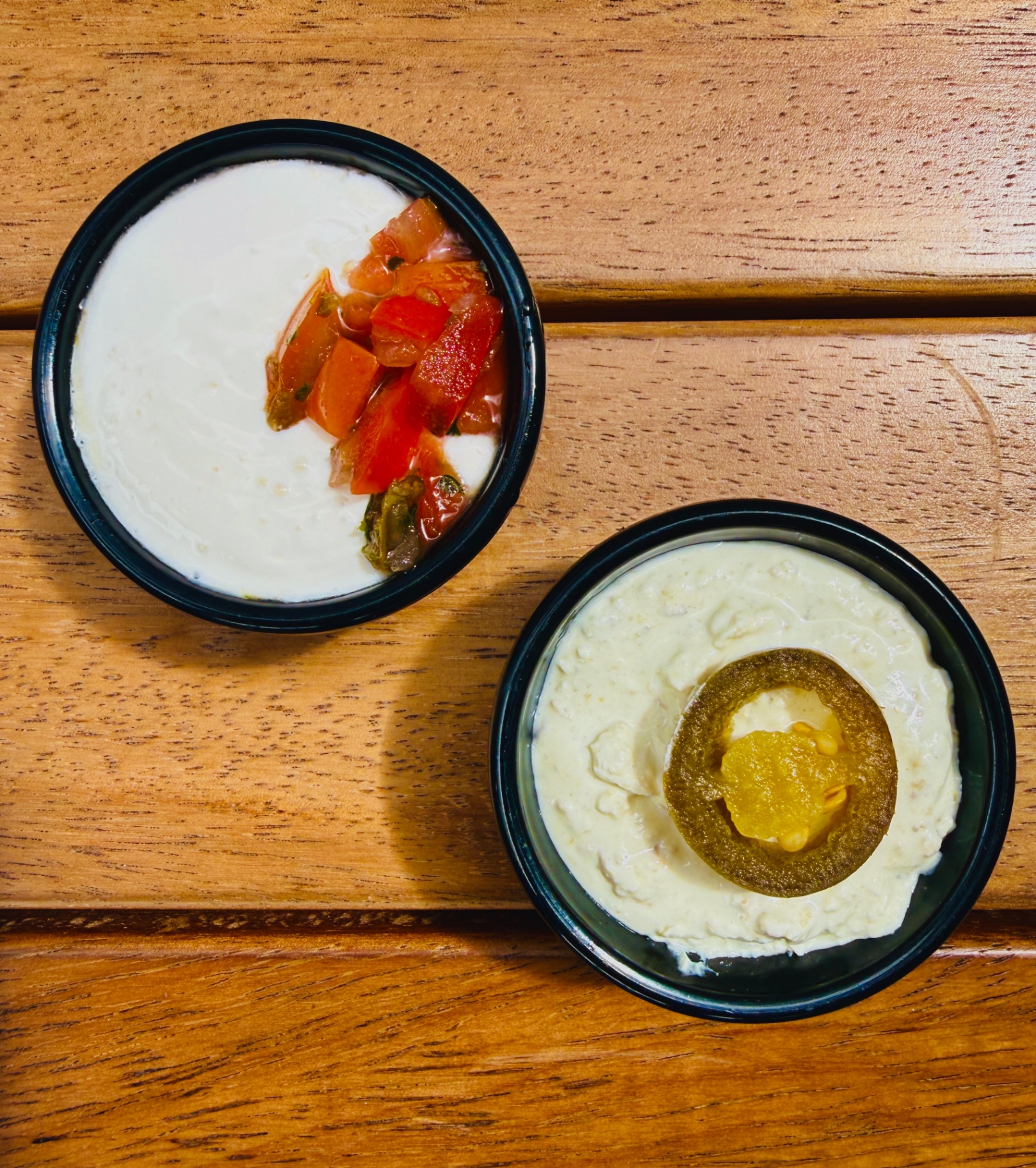 Sour Cream or Jalapeños